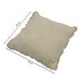 thumbnail image 3 of Cojín Decorativo Home Trends Cuadrado Beige, 3 of 4