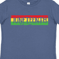 thumbnail image 4 of Inktastic Juneteenth Banner in Red Yellow and Green Boys or Girls Toddler T-Shirt, 4 of 5