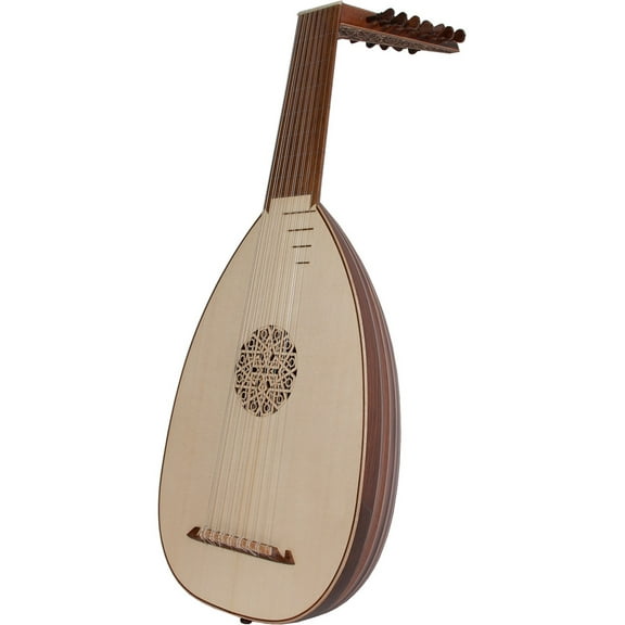 Roosebeck Deluxe 8-Course Lute Sheesham & Canadian Spruce, LT8DRSN