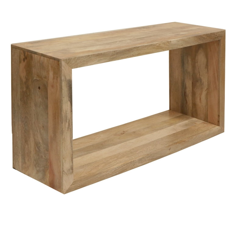 Amarolo Narrow Wooden Console Table - Natural