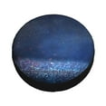 thumbnail image 2 of Kdxio Spare Tire Cover for RV Trailer, Waterproof Wheel Cover,Camper Spare Tire Cover Fit for Rv SUV Truck Travel Trailer 15 inch-Retro Blue Glitter, 2 of 8