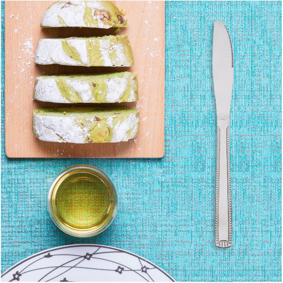 Mainstays Lace 4 Piece Stainless Steel Dinner Tableware Knife Set Silver