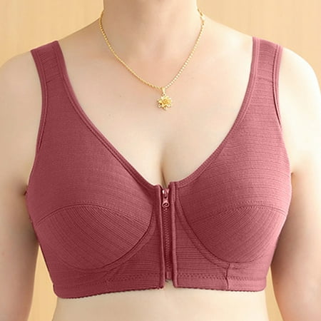 

Qepwscx Plus Size Bras for Women Wireless Sports Bra Plus Size Woman s Fashion Bowknot Printing Comfortable Hollow Out Bra Underwear No Rims