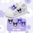 thumbnail image 1 of Zapatillas deportivas Sanrioed My Melody HelloKittys Kuromi para niña, zapatos informales Kawaii, accesorio de bricolaje, regalo para niños, color blanco, 1 of 5