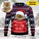 thumbnail image 3 of Suéteres de punto navideños feos con personajes/mascotas personalizados y fotos personalizadas, jerséis de regalo de Navidad, tops para parejas, fiestas, unisex, informales, 5, 3 of 5