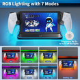 thumbnail image 4 of Soporte de carga para PlayStation Portal, soporte PS Portal con 7 modos de luz RGB, estación de carga portátil PS5 Portal con conector magnético y cable de carga USB-C, 4 of 7