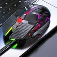 thumbnail image 5 of TNOBHG 6-button Gaming Mouse Usb Wired Mouse Seven-color Backlight Gaming Mouse 3200dpi Adjustable 6 Ergonomics Plug Play Laptop Mice Computer Accessories, 5 of 8