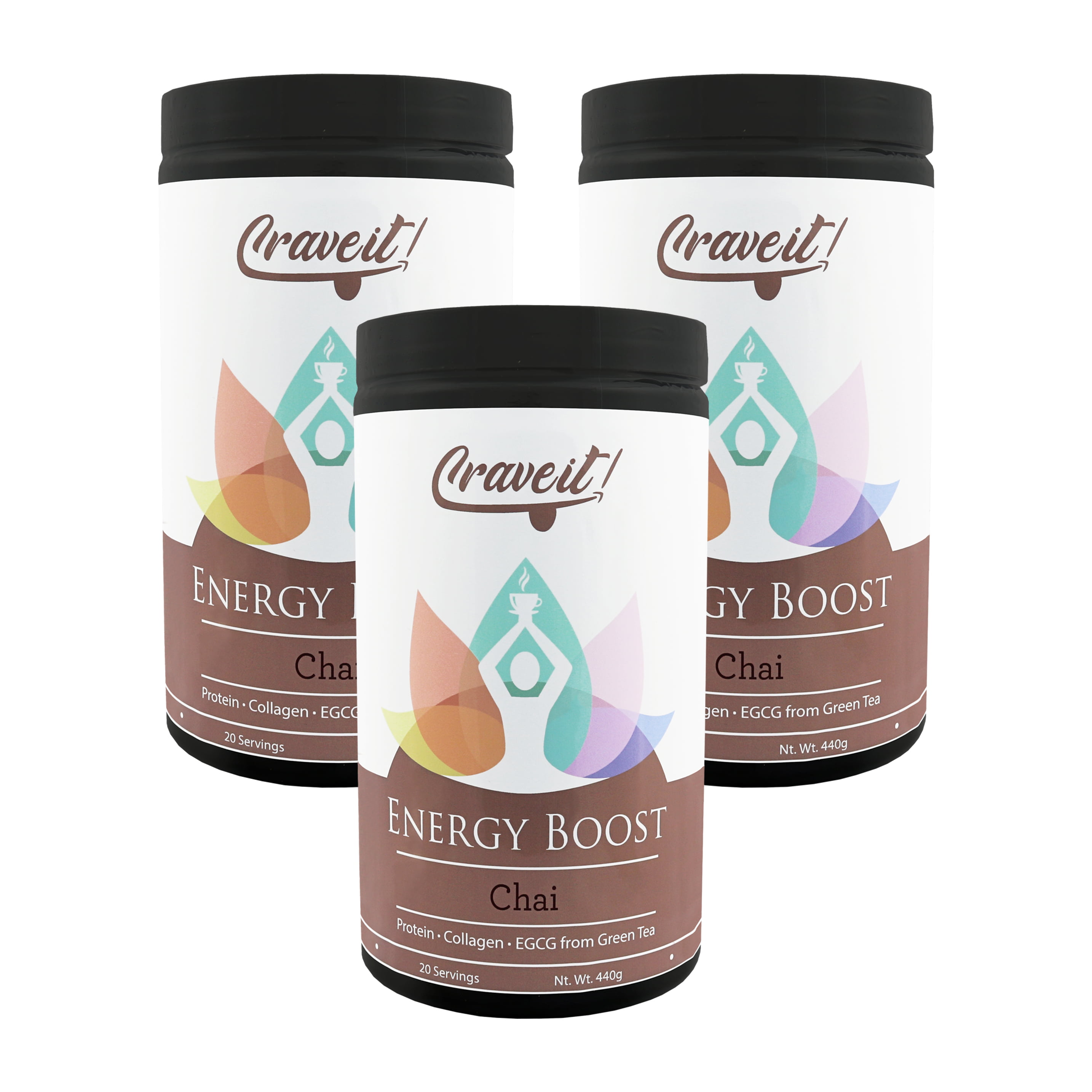 Crave It Energy Boost Drink Mix! Packed with EGCG from Green Tea ...