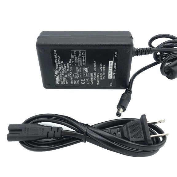 Pre-Owned Genuine Phihong PSA60W-120 AC Power Supply Adapter 12V 4.16A 50W