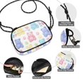 thumbnail image 3 of FORMRS Mini Crossbody Bag for Women Adjustable Rope Shoulder Casual Phone Purse, Colorful Gummy Bears Pattern, 3 of 7