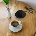thumbnail image 3 of Electric Milk Mug Warmer Reusable Mug Warmer Coffee Cup Warmer for Desktop Heating Coaster Electric Beverage Warmer (US Plug), 3 of 8