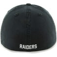 thumbnail image 2 of Men's '47 Black Las Vegas Raiders Gridiron Classics Franchise Legacy Fitted Hat, 2 of 2