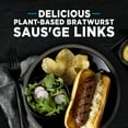 thumbnail image 3 of Gardein Ultimate Plant-Based Saus'ge Links, Vegan Bratwurst, 4 Count (Frozen), 3 of 9