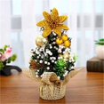 thumbnail image 2 of LHWEN Mini Christmas Tree 20cm Desktop Decoration Small Festival Tree Home Decor Luxurious Durable Unique Shape Holiday Ornament Indoor Display, 2 of 5