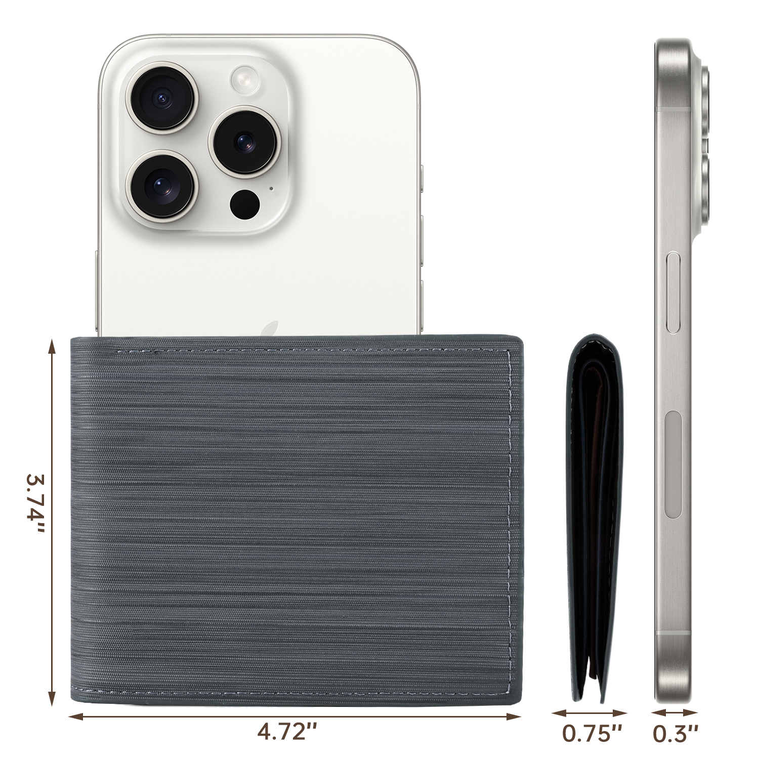 Cshidworld RFID Bifold Wallet for Men photo 3
