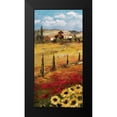 thumbnail image 2 of Schottler, Katharina 14x24 Black Modern Framed Museum Art Print Titled - Italy Sunflower I, 2 of 5