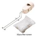thumbnail image 3 of Kitchen Sink Strainer Basket With Sink Net Bag And Stainless Steel Holde Can Be Fixed To The Faucet Sink Food Catcher Sink Strainer With Disposable Mesh Strain, 3 of 3