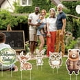 thumbnail image 5 of 1Set Woodland Animals Baby Shower Yard Sign 8 Pieces Plastic Cartoon Forest Animals Welcome Baby Yard Signs with Stakes for Woodland Creatures Indoor Outdoor Lawn Birthday Party Decorations, 5 of 8