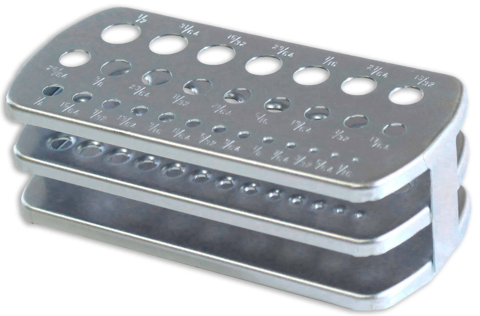 QUIX Tri-Level 29 Drill Bit Metal Stand - Sizes - 1/16" to 1/2" - TZ5100