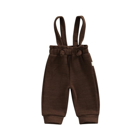 

GuliriFei Toddler Baby Boy Girl Corduroy Overalls Outfit Neutral Kid Solid Straps Suspender Fall Winter Casual Harem Pants Clothes