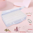 thumbnail image 3 of Organizador de accesorios para pintura de diamantes, almacenamiento de manualidades con ranuras independientes para almacenamiento multiusos, organizador de plástico con divisores ajustables y PP de, 3 of 8