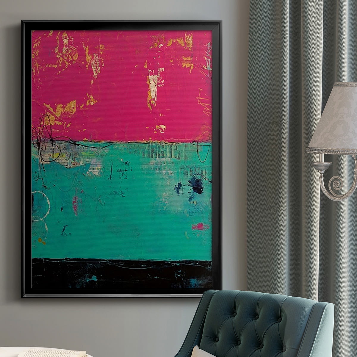 Good Mood Premium Framed Print, in Gold, Black, or Silver - Ready to Hang