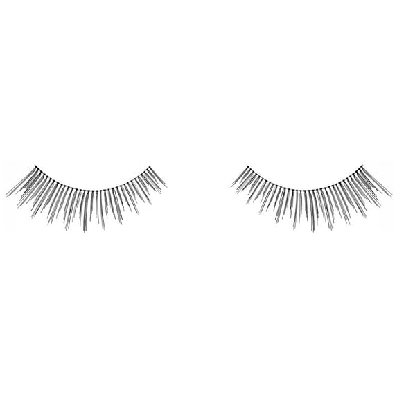 Ardell Fashion Lashes - 128 Black #62810 - Pack of 6 with Sleek Comb