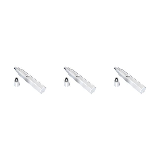Recortador de Pelo de Nariz Soidarity IPX5 Recargable Impermeable Cabeza Blanca