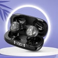 thumbnail image 3 of Auriculares TWS Auriculares inalámbricos a prueba de agua Compatible con Bluetooth 5.2 (Negro) Ehuebsd Para estrenar, 3 of 5