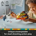 thumbnail image 4 of LEGO Star Wars: Rebuild The Galaxy The Force Burner Snowspeeder Building Toy - 2 in 1 Pretend Play Set W/ 3 Minifigures for Kids, Ages 7+ - Collectible Room Decor & Gift Idea for Boys & Girls - 75414, 4 of 8
