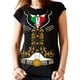 thumbnail image 1 of Playera Mariachi Charro Independencia 16 de septiembre Dama Once Playera manga corta, 1 of 4