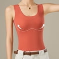 thumbnail image 2 of Women's Thermal Underwear Top Thickened Warm Vest with Built-in Bra for Cold Weather and Comfort, 2 of 4