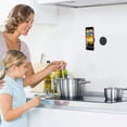 thumbnail image 4 of Pack of 2 Phone Magnet Wall Mounted, Large Size Magnetic Phone Attachment Sticker Universal Cellphone Wall Mount Compatible for Apple/Huawei/LG/Samsung Smartphones, 4 of 5