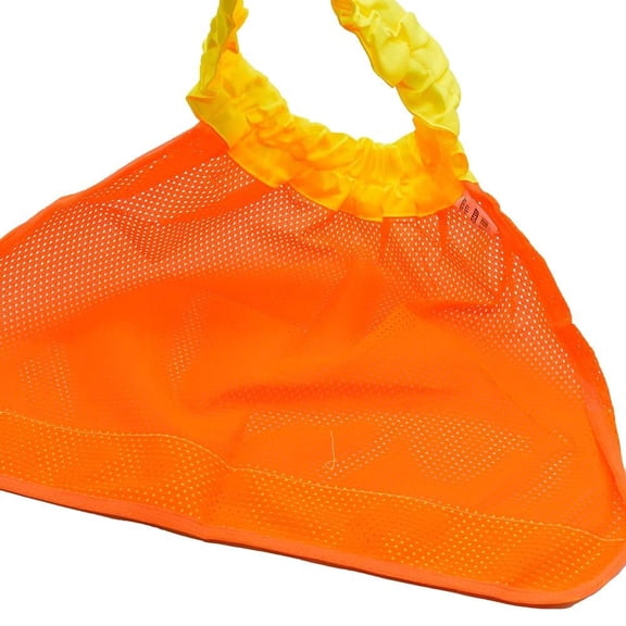 Interstate Safety 40413 Neck Shield / Shade - High Visibility ORANGE Color with Reflective Tape