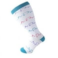 thumbnail image 1 of Plus fat pressure socks American style vein second grade elastic socks Compression socks fat socks, 1 of 6