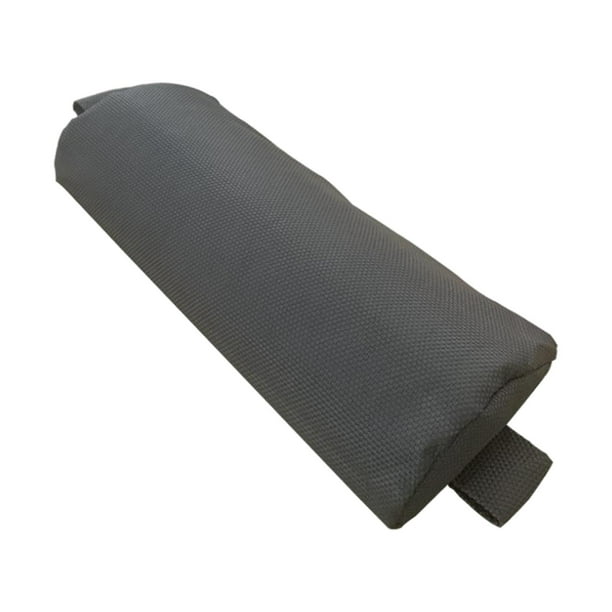 Cojín para la cabeza, ajustable y extraíble, para tumbona plegable, reposacabezas de jardín. gris oscuro