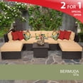 thumbnail image 2 of Bermuda 7 Piece Outdoor Wicker Patio Furniture Set 07a, 2 of 7