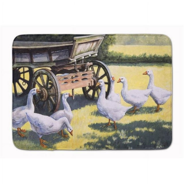 Carolines Treasures BDBA0234RUG Geese by Daphne Baxter Machine Washable Memory Foam Mat