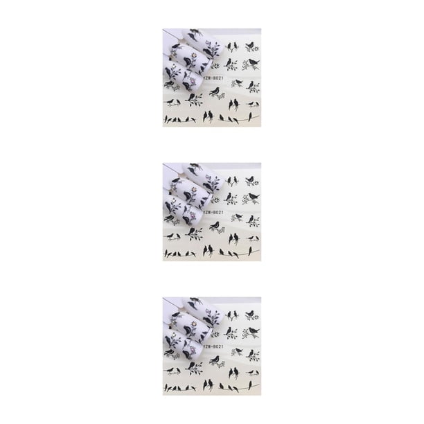 Soidarity 1 Uds. Multi patrón de dibujos animados Animal Nails Art Sticker 3D envoltura de uñas pegatina consejos DIY Manicura pegatinas Type1 NO1 Soidarity CBP054128