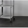 thumbnail image 3 of Mainstays 3-Tier Rolling Utility Laundry Cart, Multiple Colors, 3 of 3