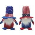 thumbnail image 2 of Suncoda 4th of July Gnomes Independence Day Gnome Ornaments Patriotic Gnomes Decor 4th of July Home Decorations Gnome Gifts for Women Man 2pcs, 2 of 9