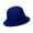 Sapphire Blue, variant on ZTGD Bowler Hat Bow Warm Autumn Winter Coldproof Dome Hat for Outdoor