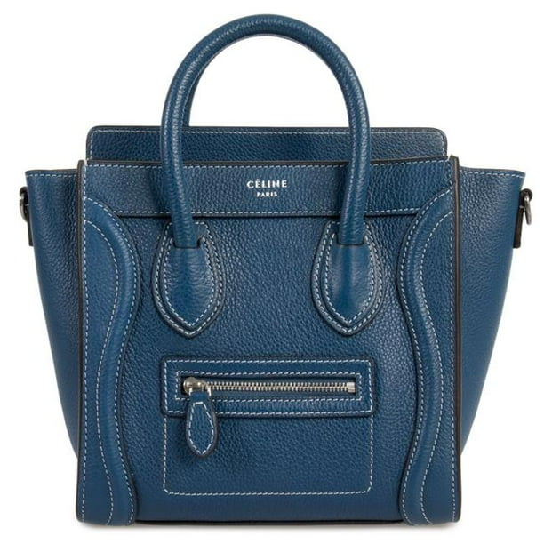 Celine nano top navy blue