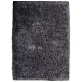thumbnail image 5 of Rugsotic Carpets Hand Tufted Shag Polyester Eco-Friendly Area Rugs - 5'x8', Rectangle, Blue White, Plain Solid Design, High Pile Handmade Anti Skid Rugs for Living Room, Bed Room K00111, 5 of 5