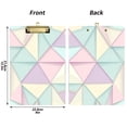 thumbnail image 5 of FORMRS Acrylic Clipboard with Low Profile Clip Standard A4 Letter Size, 12.5" x 9", Purple Geometric, 5 of 8