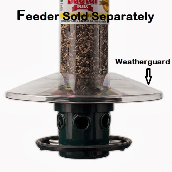Weather Guard for Squirrel Buster Plus Bird Feeder (FEEDER NOT INCLUDED