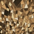 thumbnail image 1 of Ahgly Company Machine Washable Indoor Square Transitional Orange Area Rugs, 8' Square, 1 of 7