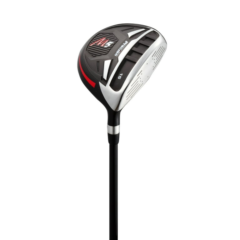 Precise M5 Men's Complete Golf Club Set, Black/Grey/White