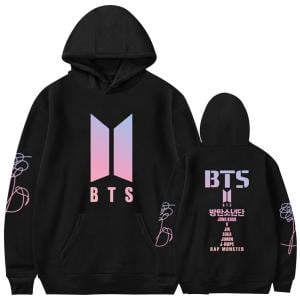 Fancyleo BTS LOVE YOURSELF Women/MEN Hoodies Sweatshirts K-pop Fans Sweatshirt New Album DNA Hoodie Sweatshirt Autumn and Winter (Best Kpop Group Bts Or Exo)