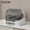 Grey, variant on XZNGL Bottle Drying Rack Space Saving Small Dish Drying Racks Baby Bottle Drying Rack Baby Bottle Organizer with Covver Bottle Storage with Removable Drip Tray Nursing Baby Bottle Storage Countertop